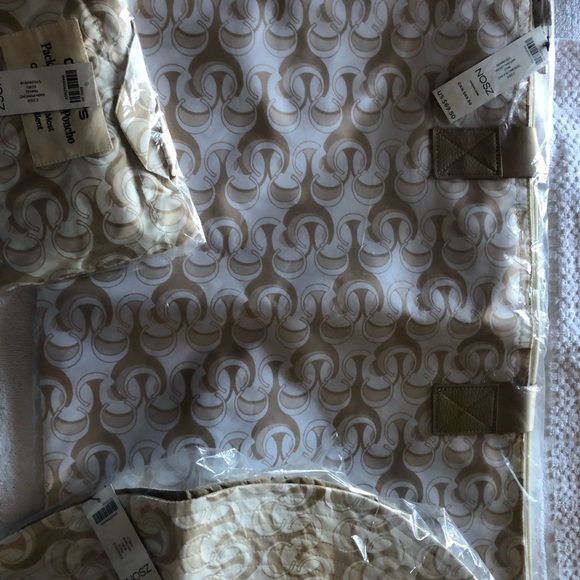 Rain Hat, Poncho and X Large Tote by Chico’s. - Picture 3 of 4